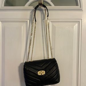 Divina Firenze black quilted purse